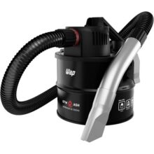 WAP Aspirador de Cinzas Frias GTW ASH para Churrasqueira, 4 Litros, Revestido em Aço Resistente, 120mbar 1400W 127V