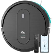 WAP Aspirador de Pó Robô ROBOT W400 3 em 1, Automático, 300ml, Compatível com Assistentes de Voz, 30W 10,8VDC Bivolt
