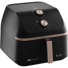 Wap Fritadeira Air Fryer Mega Family 9 Litros Com Cesto Amplo E Circulação De Ar 360°, Timer Sonoro 1900w 127v