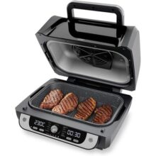 WAP Fritadeira Elétrica Air Fryer Barbecue Digital 12 em 1, 10 Litros, 4 Níveis de Temperatura, Antiaderente, 1700W 220V
