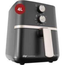 WAP Fritadeira Elétrica Air Fryer FAMILY 4 Litros, Temperatura Ajustável, Duplo Revestimento Antiaderente, 1500W 220V