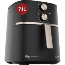 WAP Fritadeira Elétrica Air Fryer MEGA FAMILY 7,1 Litros, Temperatura Ajustável, Revestimento Antiaderente, 1700W 127V