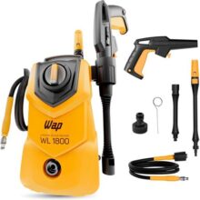 WAP Lavadora de Alta Pressão WL 1800 360L/h Portátil, com Jato em Leque e Concentrado 1500psi 1400W 127V