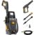 WAP Lavadora de Alta Pressão WL 1820 com Agulha Desobstruidora, 330L/h, Bico Ajustável, 1500psi 1400W 220V