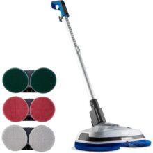 WAP Polidora e Limpadora BRILHA UP 3 Em 1, PADS Escovas para Polir, Limpar e Esfregar Diversos Pisos, 85W 127V