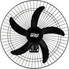 WAP Ventilador de Parede Profissional RAJADA PRO 60, com 5 Pás e 3 Velocidades, 135W Bivolt