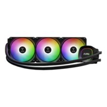 Water Cooler Gamdias Aura Gl360 Lite Preto Argb Am5 Lga 1851