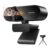 Webcam 4k Microfone Foco Automático 120° Usb