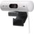 Webcam Full HD Logitech Brio 500 com Microfones Duplos com Redução de Ruídos, Proteção de Privacidade, Correção de Luz e Enquadramento Automático – Branco