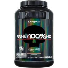 Whey 100% Hd Chocolate 900G, Black Skull