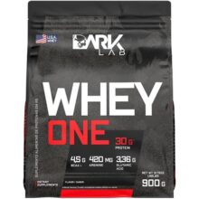 Whey One Concentrado Dark Lab Refil 900g, Baunilha, Ganho de Massa Muscular
