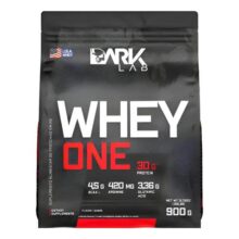 Whey One Protein Proteína Sachê Refil 900g – Dark Lab Sabor Morango