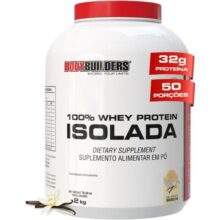 Whey Protein 100% Isolada Baunilha 2kg – Bodybuilders
