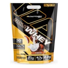 Whey Protein Gold Whey Sabor Coco Refil 900g Adaptogen