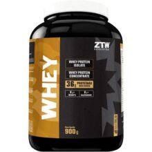 Whey Protein Pote 900g Whey Protein Isolado + Concentrado Com Bcaa e Glutamina Proteinas Vitaminas e Minerais Suplemento