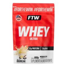 Whey Ultra Protein Concentrado Refil 900g Sabor Baunilha – FTW