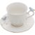 WOLFF – Conjunto 4 Xícaras De Chá De Porcelana Birds Branco 200ml