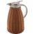 WOLFF – Garrafa Térmica Aço Inox CRattan Plástico Marrom 1,5L