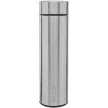 WOLFF – Garrafa Térmica de Aço Inox com Termômetro em Led 500ml – Conserva Bebidas Quentes e Frias