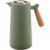 WOLFF – Garrafa Térmica de Plástico com Cabo de Madeira Nórdica 1L Verde – Mesa Posta – Itens Para Casa – Utensílios de Cozinha – Perfeita Para Café e Chá