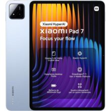 Xiaomi Pad 7 Tablet de 11,2″ 3,2K (Snapdragon 7+ Gen 3, 8 GB RAM, 128 GB ROM, 4 altifalantes, WiFi 6E, bateria de 8850 mAh, carregador não incluído), azul (versão ES)