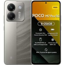 Xiaomi Smartphone POCO M7 Pro 5G 256GB | 8GB/12GB RAM | Processador Ultra Potente Dimensity 7025 | Tela AMOLED FHD+ 120Hz com Proteção Ocular | Bateria 5110mAh com 45W Turbo Charge (Roxo, 8+256GB)