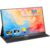 Yodoit Monitor Portátil 16″ 100% SRGB FHD Tela com Porta USB Tipo C HDMI com Capa Inteligente Compatível com Laptop, PC, MacBook, Xbox, PS5, Phone
